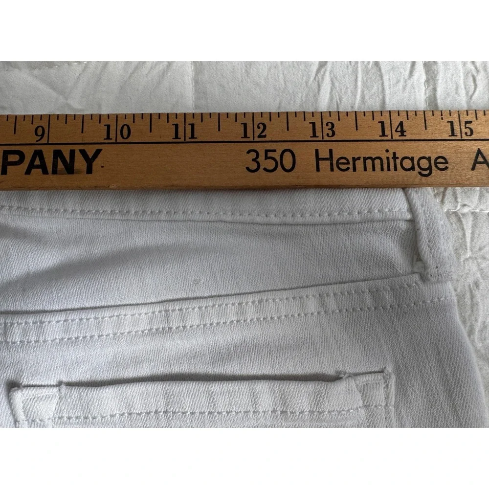 Coastal Old Navy Rockstar Denim Leggings 6 Bright White Mid Rise Skinny Jeans